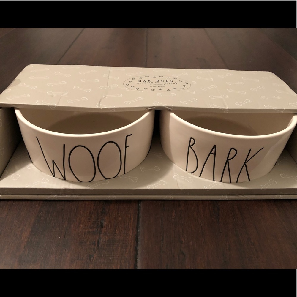 Rae Dunn Dog Bowls
